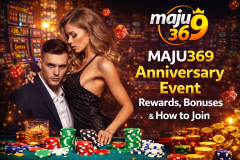  MAJU369 Anniversary Rewards Bonuses  - Maju369 article