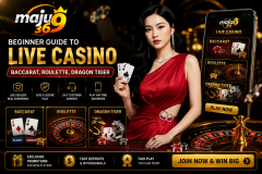 Beginner Guide to Live Casino — Baccarat, Roulette, Dragon - Maju369 article